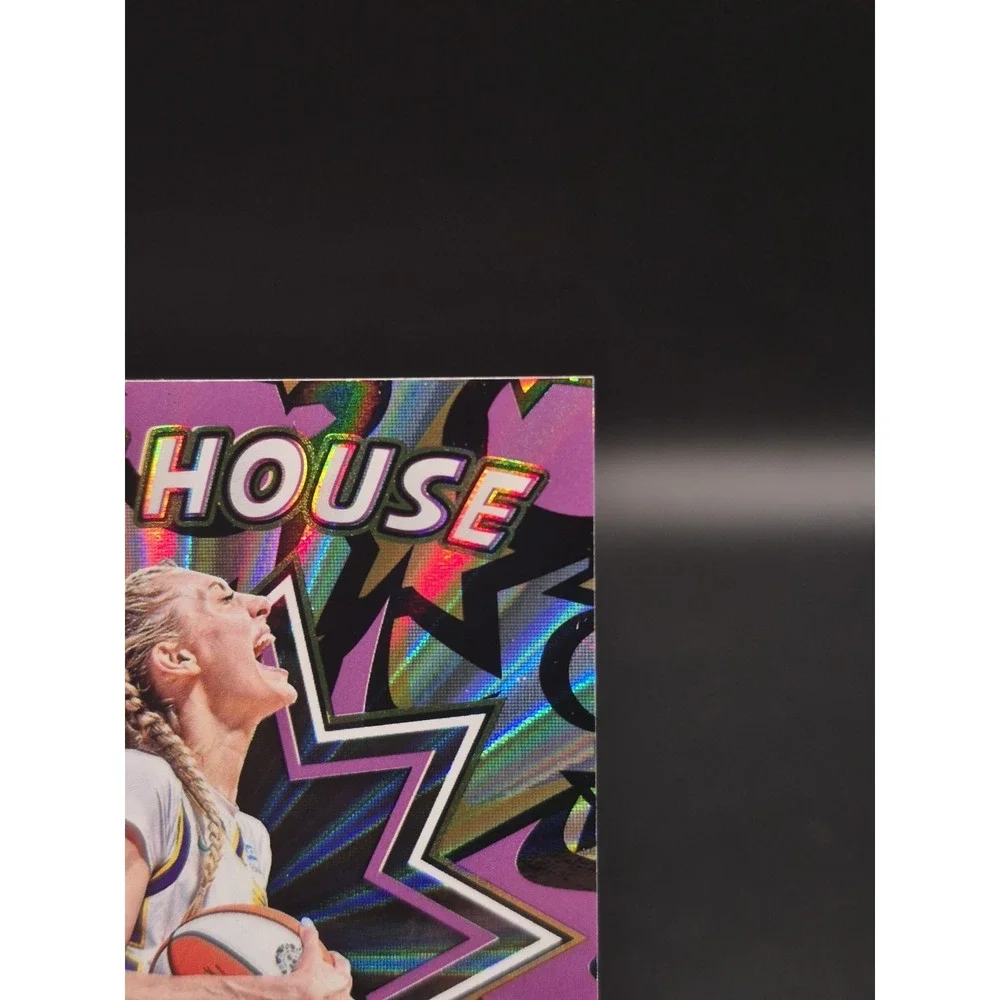 2025 Panini Donruss WNBA Cameron Brink #14 My House Purple Lazer /49 LA Sparks